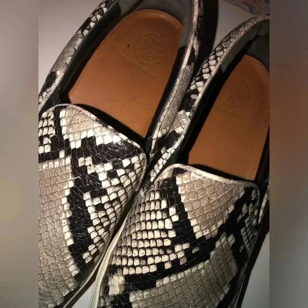 Tory Burch Snakeskin Slip-on shoes